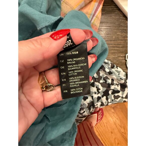 Kuhl Katrin Teal Embroidered Tank Top sz S EUC - Picture 12 of 12